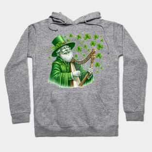 Saint Patrick Harp. Hoodie